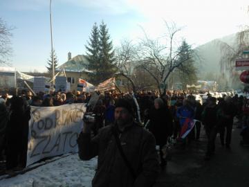 Všetko sa to začalo pred Obvodným banským úradom v Všetko sa to začalo pred Obvodným banským úradom v
