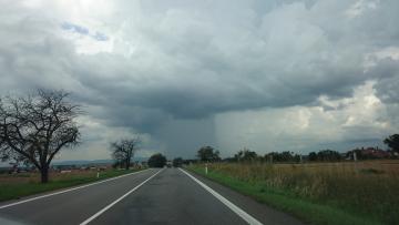 Toto je fotka z cesty medzi Vígľašom a Zvolenskou Toto je fotka z cesty medzi Vígľašom a Zvolenskou