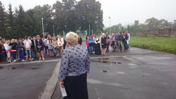 Vyššie ročníky a paní riaditeľka Vyššie ročníky a paní riaditeľka